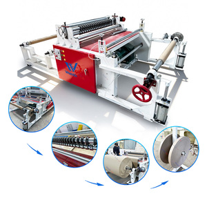 Máquina de Corte y Rebobinado de Rollos Jumbo de Papel Kraft para Fabricación, Venta al Por Mayor de Fábrica - Product Image 1
