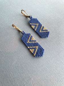 Pendientes bohemios con cuentas y diseño de turquesa, flecos en cascada, regalo de joyería único - Product Image 4