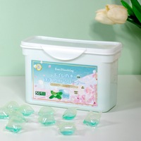 Capsules liquides jetables de formule concentrée écologique de gousses de nettoyage de plancher de ménage pour la décontamination efficace