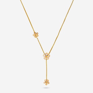 Trendy Classic and Religious Link <b>Chain</b> Necklace Rose Gold Plated <b>Copper</b> with Zircon Pearl for Gifts Parties Anniversaries - Product Image 3
