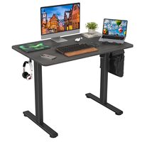 Bureau électrique réglable en hauteur, bureau debout pour ordinateur, mobilier de bureau et de gaming, bureaux à mémoire de forme