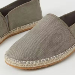 Extreme Sustainable Season Friendly Fantastic Style Custom Color <b>Espadrilles</b> <b>Canvas</b> Shoes Jutes Shoes From Bangladesh - Product Image 1