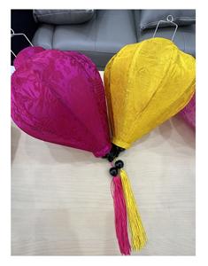 Lanterne en soie de bambou-Lanterne extérieure suspendue pour festival et décoration de la maison fabriquée au Vietnam-Lanternes traditionnelles vietnamiennes - Product Image 2