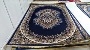 Tapis antique turc fabriqué à la machine, grand tapis rouge turkmène afghan vintage, tapis tissé de style oriental pour usage domestique - Product Image 4