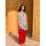 Conjunto de 2 Piezas de Lino y Algodón Esi, Corte Holgado, Atuendo de Verano - Product Image 4