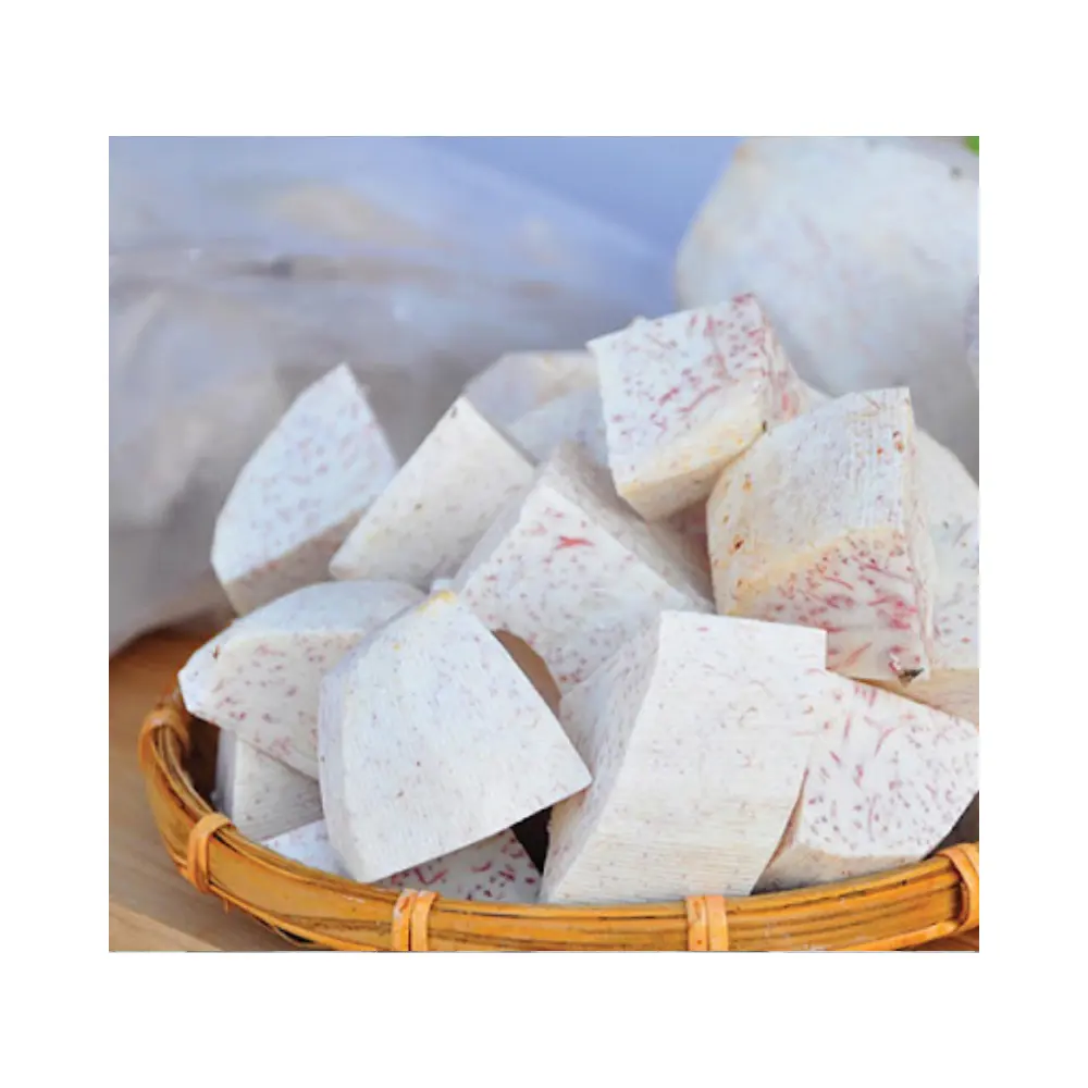 New Harvest 2023 Export Wholesale Frozen Taro Pre-cut frozen taro segments frozen- diced taro vegetable