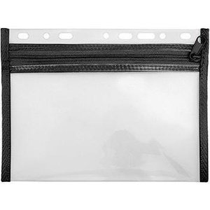 Veloflex VELOBAG XXS Black Zippered <b>Storage</b> Bag with Euro Slot Made of Polypropylene - Product Image 1