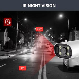 Grabador de Video <span class=keywords><strong>en</strong></span> Red PoE H.265 con Detección Facial IR, NVR PoE de 4/8 Canales para Cámaras IP HD de 8MP y 5MP, Kit de Seguridad para el Hogar - Product Image 4