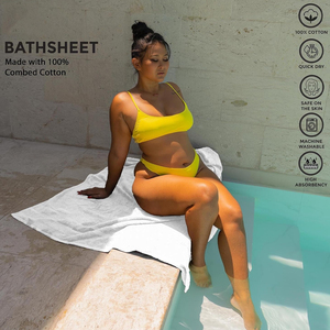 Serviette de bain de haute qualité 100% coton en plusieurs couleurs, taille 100x150cm pour adultes, à utiliser à l'hôtel ou à la maison, serviette de bain incroyablement douce - Product Image 3