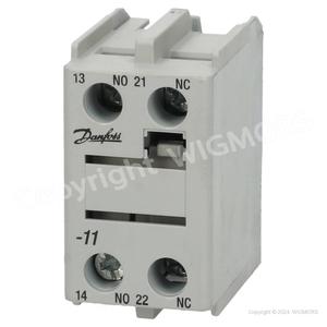 Bloque de contacto auxiliar Disyuntor de circuito Danfoss, CI 61-86 1NO + 1NC 037H3064 - Product Image 1