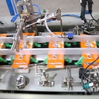 Machine d'emballage automatique de cartons de craie avec comptage intégré, ligne d'emballage personnalisée pour petits cartons en papier pour bâtonnets de riz et crayons