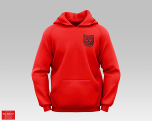 Sweat à capuche pour homme en molleton 100% coton de haute qualité, style streetwear hiver, avec logo personnalisé brodé sur le devant, respirant, coupe-vent, coupe classique - Product Image 5