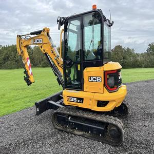 Chargeur hydraulique de pelle rétro de mini excavatrice de JCB de 1 tonne utilisé par prime avec le moteur et la boîte de vitesse garantie de 1 an La livraison rapide maintenant en stock! - Product Image 3