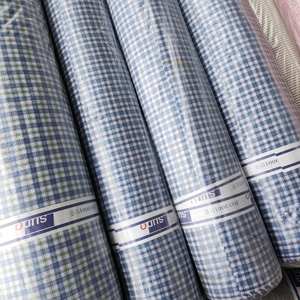 Made in Korea Cotton Woven Stripe Print Fabric Cool Hygienic Lightweight for Student Uniform Shirt Men Women Dress - Product Image 6