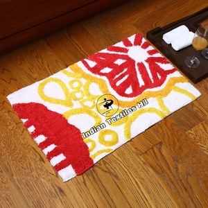 Vente chaude Beaux Tapis De Bain En Coton Tufté Conception La Plus Douce Usine Directe Prix De Gros Fabriqué À La Machine - Product Image 1