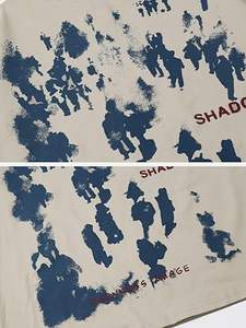 T-shirts graphiques personnalisés pour enfants fabricant unisexe Vente en gros Boxy Fit Oversize streetwear T shirt tee Vintage Col montant lourd - Product Image 4