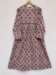 Haute qualité femmes Maxi robe courte sans manches imprimé fleuri Maxi robe caftan pour les femmes grande taille tenue décontracté été Maxi robe - Product Image 3