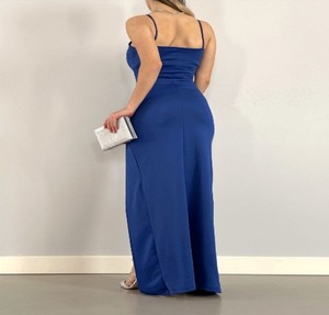 Excelentes precios 2L 2S 2M boda fiesta cumpleaños ropa casual Azul Rojo vestido de noche de mujer - Product Image 4