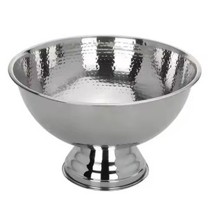 Reindeer Sculpture With Champagne Bowl with Handles Metal Wine Bottle Holder for Hotel Wedding Party Serving Elegant <b>Bar</b> Set - Product Image 6