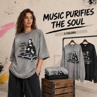 Camiseta de Manga Corta para Hombre, Estilo Vintage, Cuello Redondo, 100% Algodón, Transpirable, Ecológica, de Alta Calidad, para Uso Diario, Gran Venta