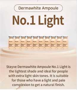 Kit de ampolla Dermawhite mediana ligera n. ° 1 para iluminar la piel y Kit de crema para la piel extra aclarante Juego de 12 ampollas de la mejor calidad - Product Image 3