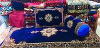 Ensemble de housses de coussin et d'oreillers de Style turc Toshak | Toshak sièges arabes plancher Oriental sièges de sol