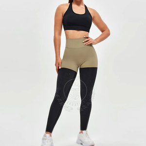 Leggings para Mujer a Precio de Fábrica, Más Vendidos, de Alta Calidad, con Logotipo Personalizado, Cintura Elástica, Color Sólido, Largos, para Yoga - Product Image 1