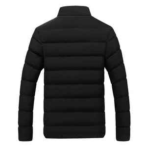 Chaqueta de pato de invierno para hombre más vendida, alta calidad, a prueba de viento, acolchada, cuello levantado, tela de lona, estilo Formal, logotipo frontal - Product Image 4