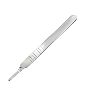 Manche de scalpel manuel en acier inoxydable, instrument chirurgical réutilisable de haute qualité, outil médical durable pour hôpital professionnel - Product Image 5