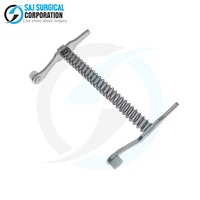 SAJ SURGICAL CORP SAJ-AMG-0007 Écarteur buccal vétérinaire en acier inoxydable durable et écologique, taille personnalisée, pour chèvre