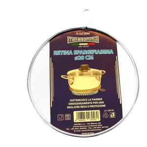 Diffuseur de chaleur Metalsomma (20 cm) chromé 280 46 pour plaques de cuisson et poêles grill - Product Image 1