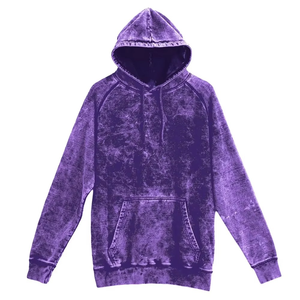 Conjunto de Sudadera con Capucha y Pantalones Deportivos de Algodón Grueso Lavado con Ácido, 2 Piezas, Trajes Deportivos Vintage Lisos para Hombre - Product Image 5