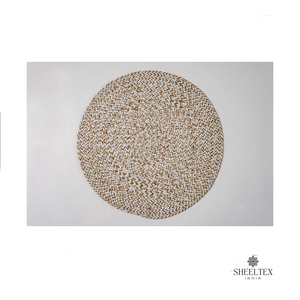 Napperon élégant en jute rustique écologique, tapis de table tissé à la main pour salle à manger ou décor de cuisine - Product Image 6