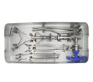 Kit d'implant orthopédique vétérinaire plaques osseuses vétérinaires vis de verrouillage corticales Kit d'instruments chirurgicaux vétérinaires - Product Image 2