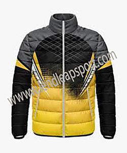 แจ็กเก็ตขนเป็ดกันหนาวสำหรับผู้ชายเสื้อแจ็คเก็ตขนเป็ดให้ความอบอุ่นกันลมพิมพ์ลายได้ตามต้องการ - Product Image 4