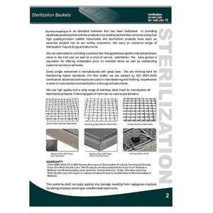 Chuyên nghiệp container/hộp/Dây Mắt Lưới/giỏ nhãn khoa nội soi cụ - Product Image 3