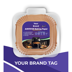 Disposable Non-Stick Kitchen <b>Paper</b> Liners for Multifunctional <b>Air</b> <b>Fryer</b>-for Baking Frying Steaming - Product Image 4