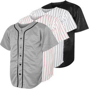 Camiseta de béisbol personalizada, Camiseta deportiva de equipo personalizada por sublimación, ropa de entrenamiento elegante y duradera para hombres y mujeres jóvenes - Product Image 3