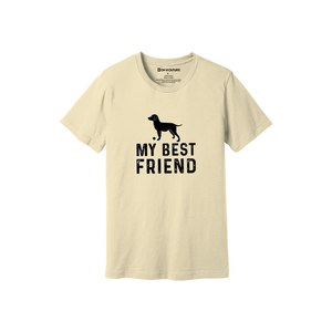 Camiseta de cuello redondo para hombre 100% algodón/mezcla de algodón 180gsm verano Jersey transpirable Color sólido logotipo personalizado estampado Regular fit - Product Image 4