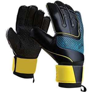 Guantes de portero de cuero y goma de la mejor calidad para deportes al aire libre Guantes de entrenamiento deportivo de alta calidad - Product Image 5