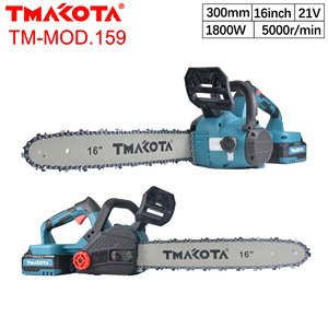 Motosierra Industrial Inalámbrica de 16 Pulgadas, Sierra Eléctrica sin Escobillas, Batería de Litio de 21V, Motosierra para Cortar Árboles - Product Image 1