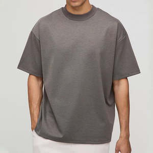 BlanqWear <b>Mens</b> O-Neck Short Sleeve <b>Fleece</b> Formal T-<b>Shirt</b> Loose Fit Premium 100% Cotton 280g Anti-Bacterial Quick Dry - Product Image 5