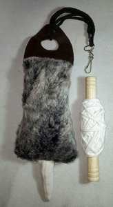 Leurre de fauconnerie avec creance en bois et ligne leurre de lapin de haute qualité - Product Image 4