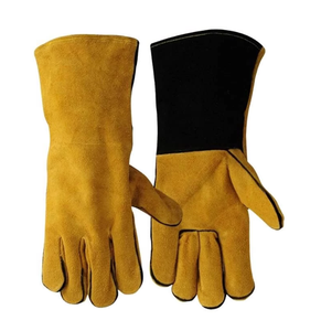 Gants de travail de sécurité Gants de soudage Gants de soudage industriels robustes Gants de soudage de hauts fabricants - Product Image 4