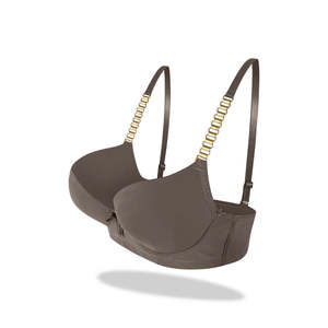 Soutien-gorge rembourré de qualité supérieure vert avec bretelles élégantes - Product Image 5