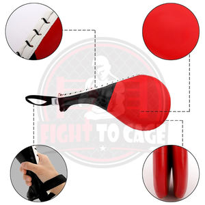 เป้าเตะสำหรับศิลปะการต่อสู้ ทำจากหนังทนทาน เป็นมิตรกับสิ่งแวดล้อม เหมาะสำหรับฝึกซ้อม MMA มวย เทควันโด และคาราเต้ - Product Image 2