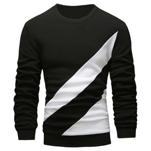 เสื้อสเวตเชิ้ตแบบสวมหัวคอกลมโอเวอร์ไซส์ผ้าฝ้าย100% น้ำหนักเบาระบายอากาศได้ดีสำหรับฤดูหนาว - Product Image 1