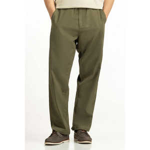 Pantalones de Lona de Corte Recto con Logotipo Personalizable MN-TRC-WS25-004, Pantalones de Senderismo con Decoración de Cremallera y Lavado a Color para Hombre - Product Image 1