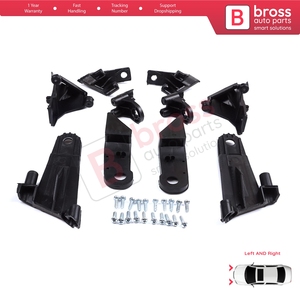 BHL565 Headlight Holder Mount Repair Bracket Tab Set Left Right Side for <b>Duster</b> MK2 HM 2017-2024 260609367R 260101133R - Product Image 2