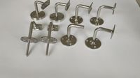 Rampes de balustrade en acier inoxydable pour escaliers